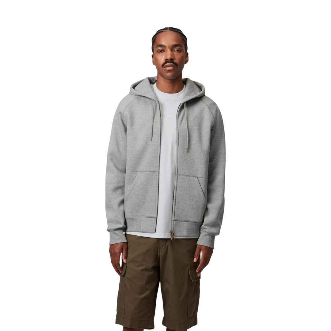 Veste à capuche Chase Gris chiné / Or