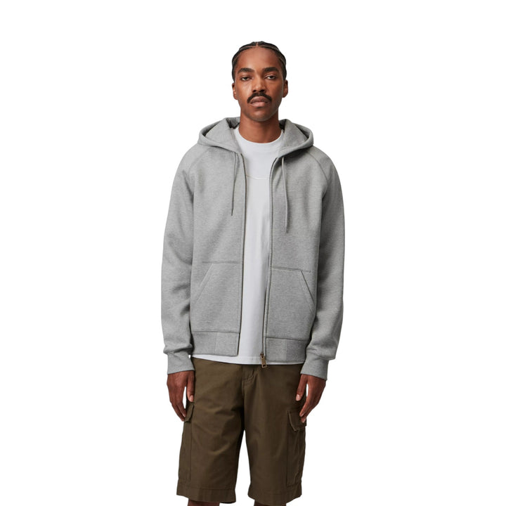 Veste à capuche Chase Gris chiné / Or