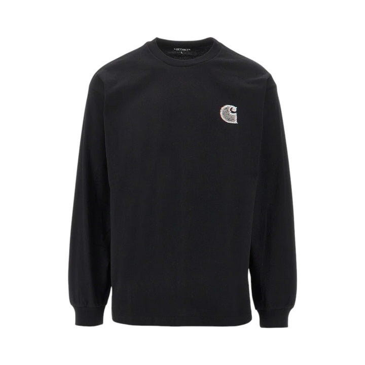 L/S Mind Your Head T-shirt noir