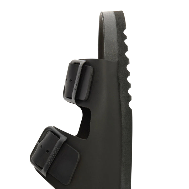 SANDALES JULIEN EN CUIR GRAS NOIR