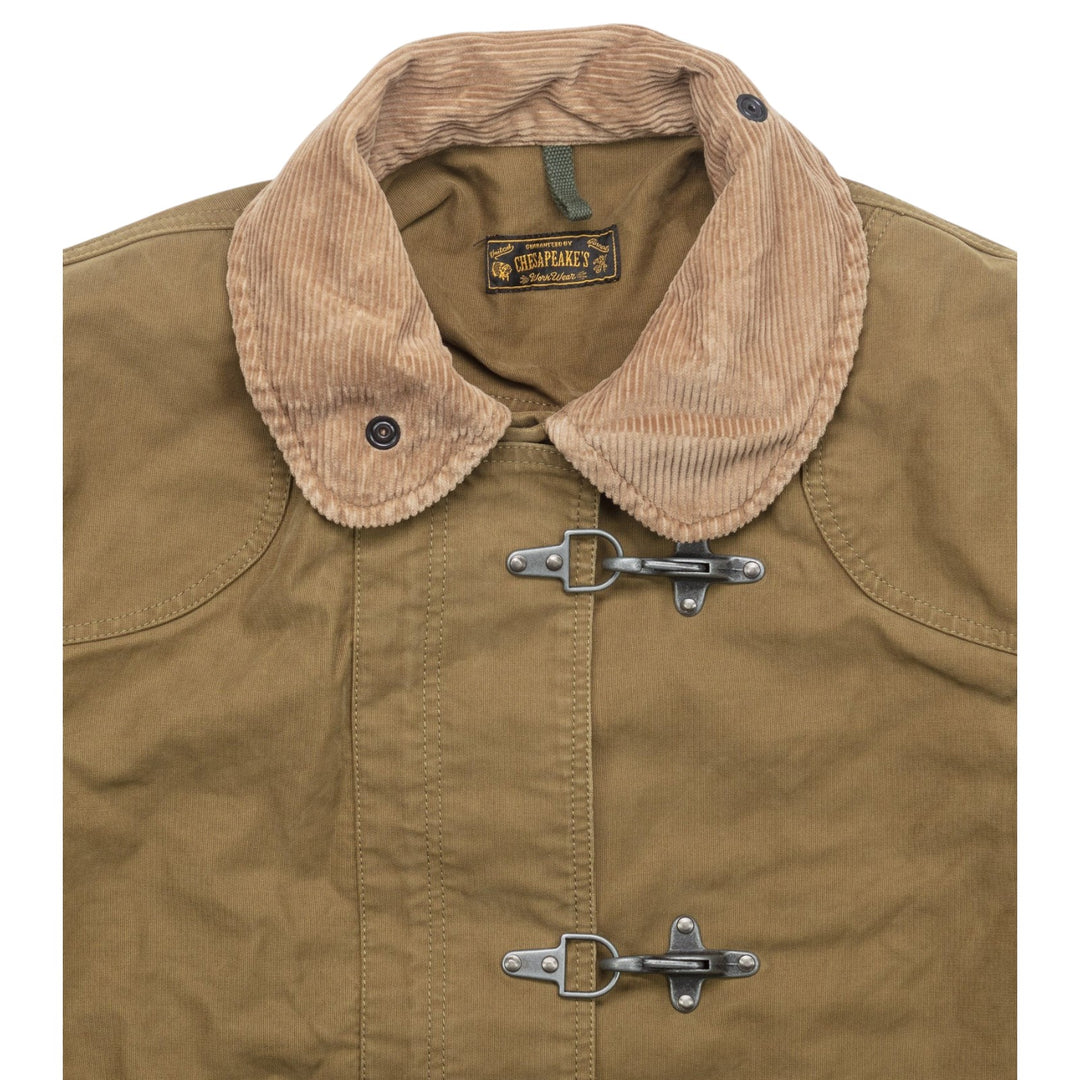 FIREMAN JUNGLE CLOTH JKT BEDFORD VERT