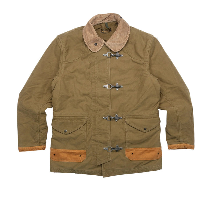 FIREMAN JUNGLE CLOTH JKT BEDFORD VERT