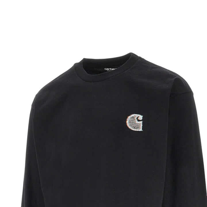 L/S Mind Your Head T-shirt noir