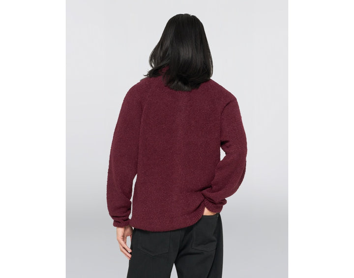 GEMINI CARDIGAN BURGUNDY