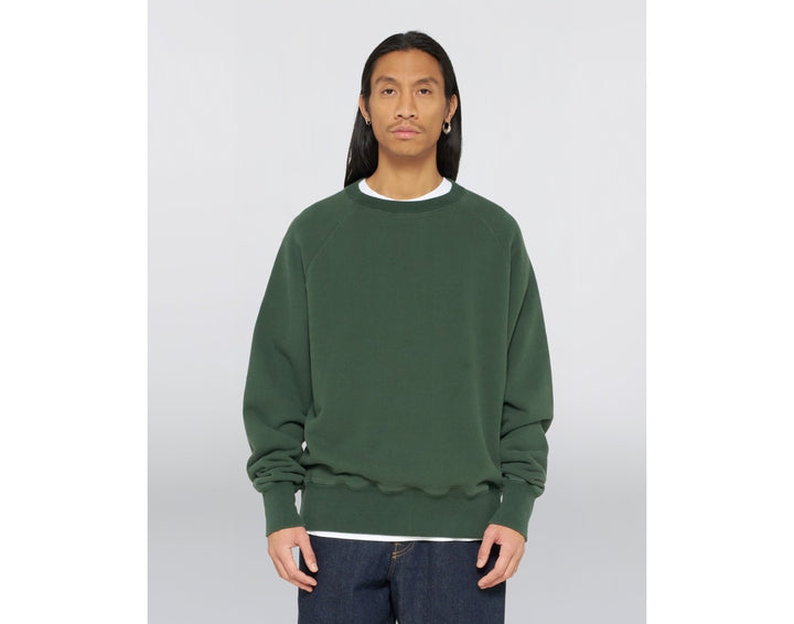 REGLAN SLEEVE CREW JAPAN GREEN