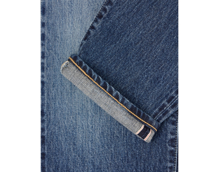 REGULAR TAPERED JAPAN DARK USED BLUE