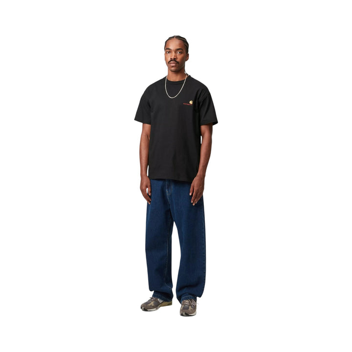 T-shirt S/S American Script noir