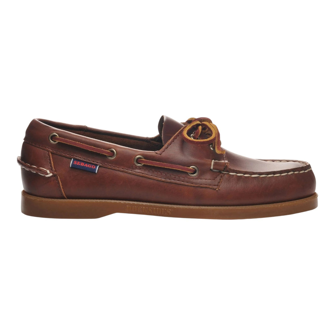 DOCKSIDES PORTLAND WAXED BROWN-HONEY
