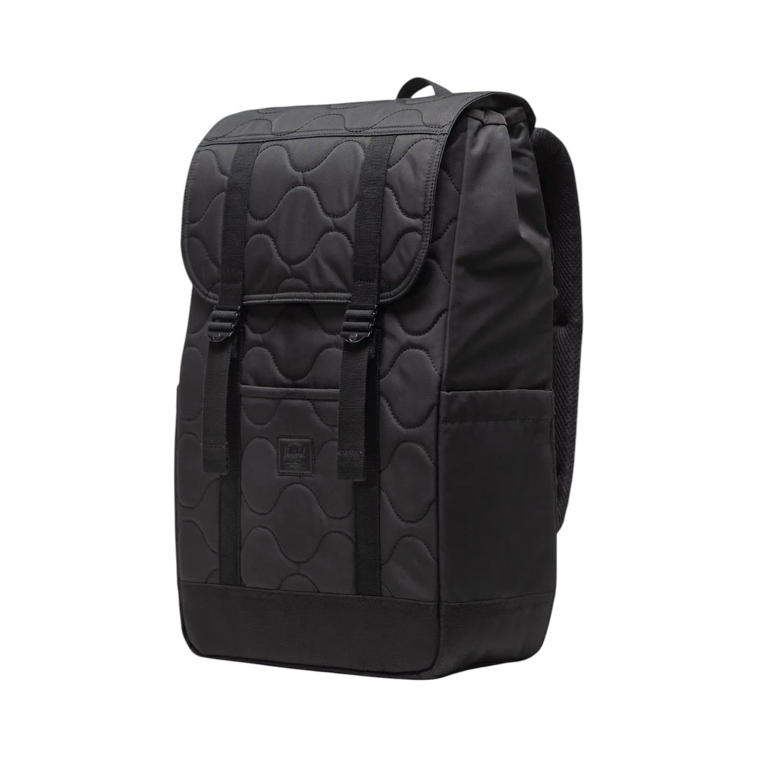 HERSCHEL RETREAT CAPSULE SAC À DOS MATELASSÉ NOIR