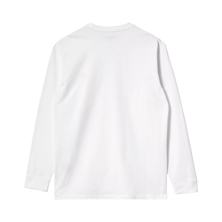 T-shirt L/S Chase blanc/doré