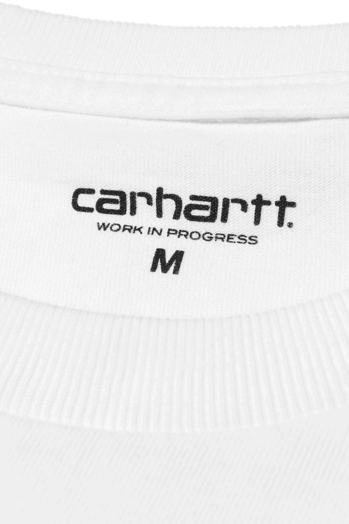 T-shirt L/S Chase blanc/doré