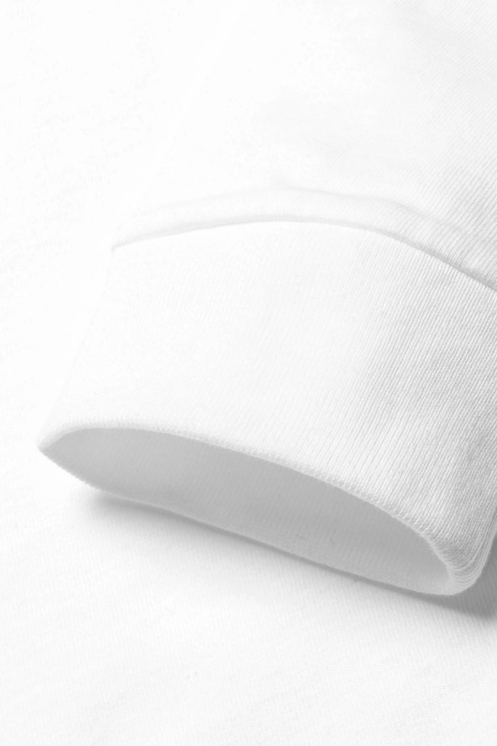 T-shirt L/S Chase blanc/doré