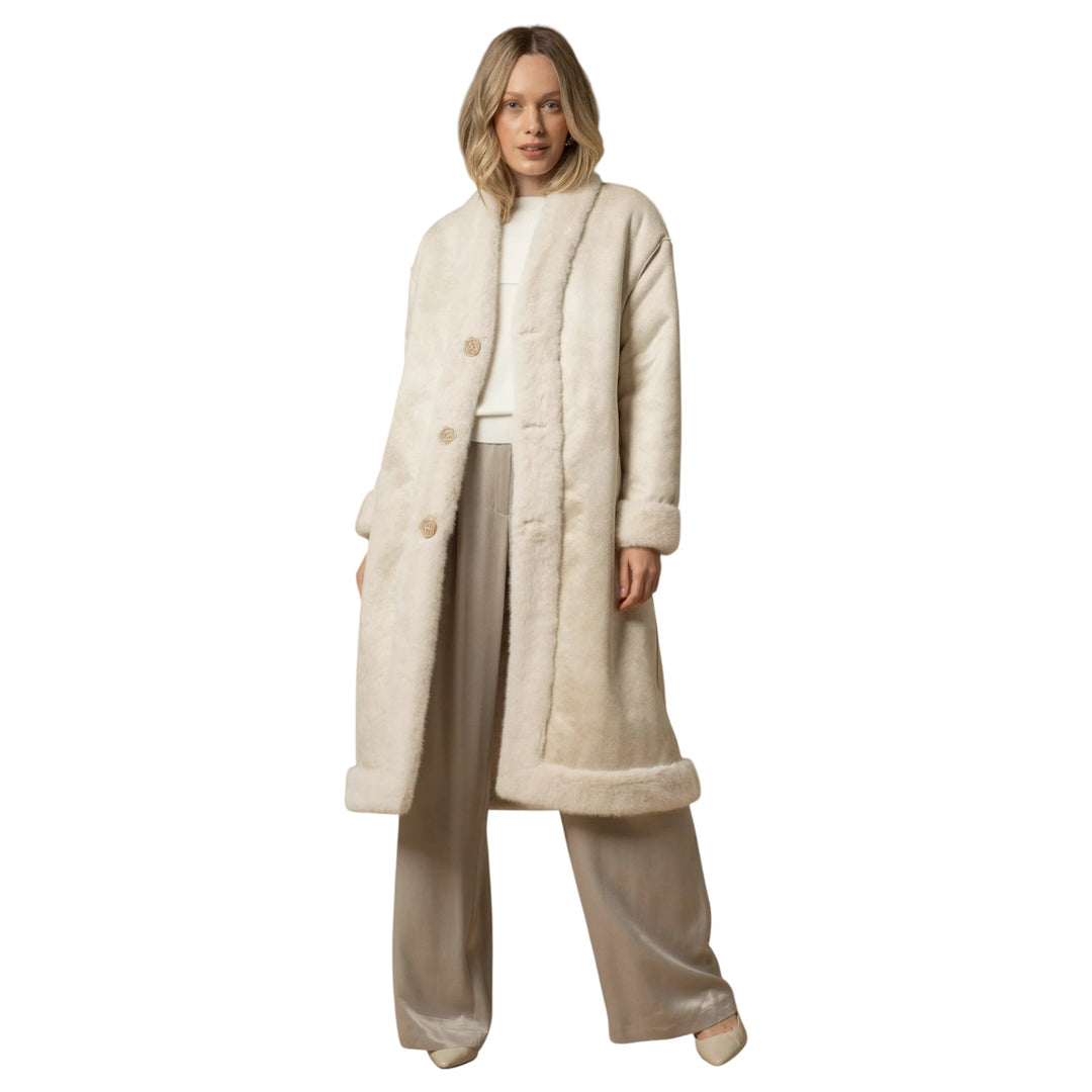 Fausse fourrure MARGARETE LATTE