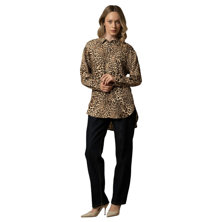 CHEMISE ALLYN À MOTIFS TACHÉS