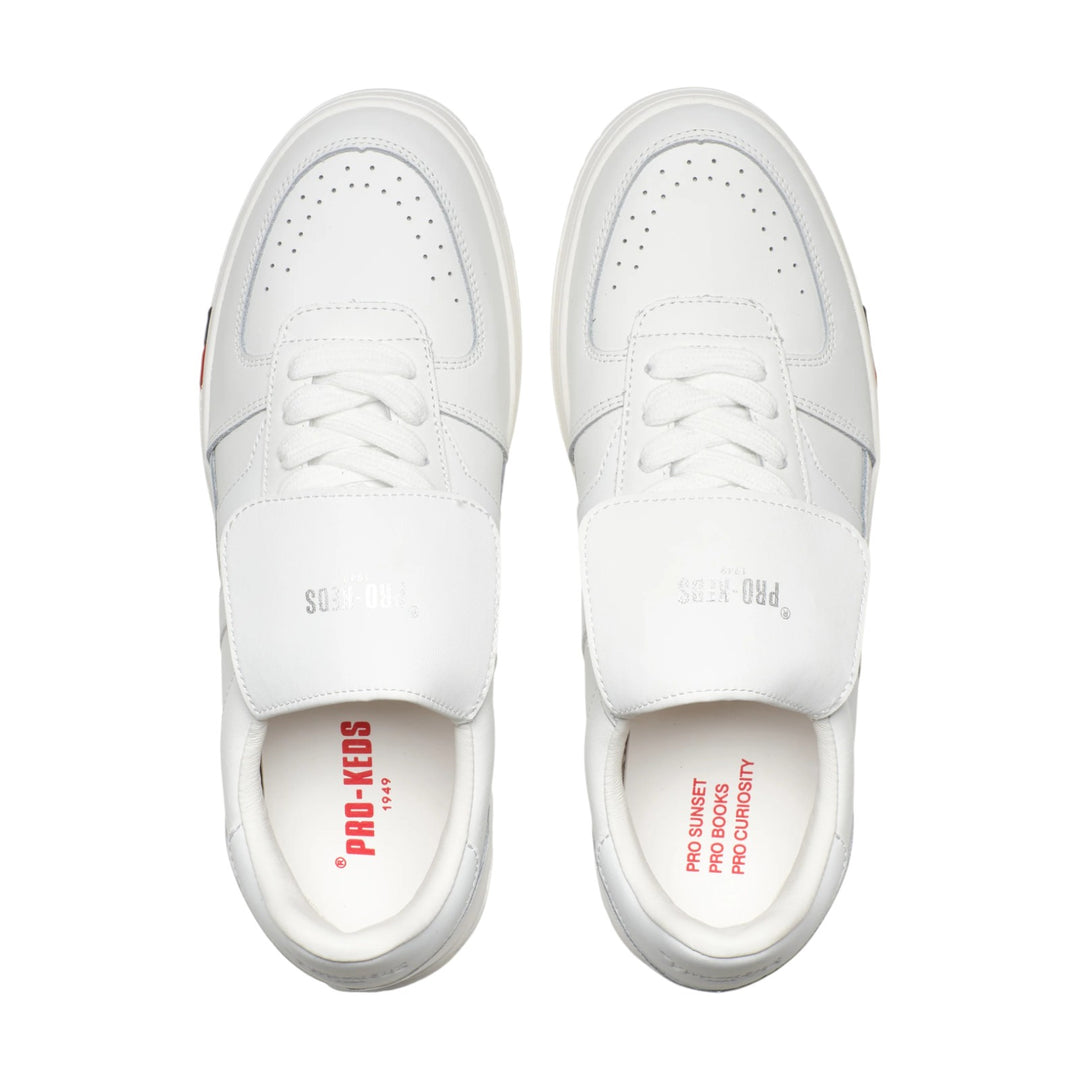 Field King en cuir blanc