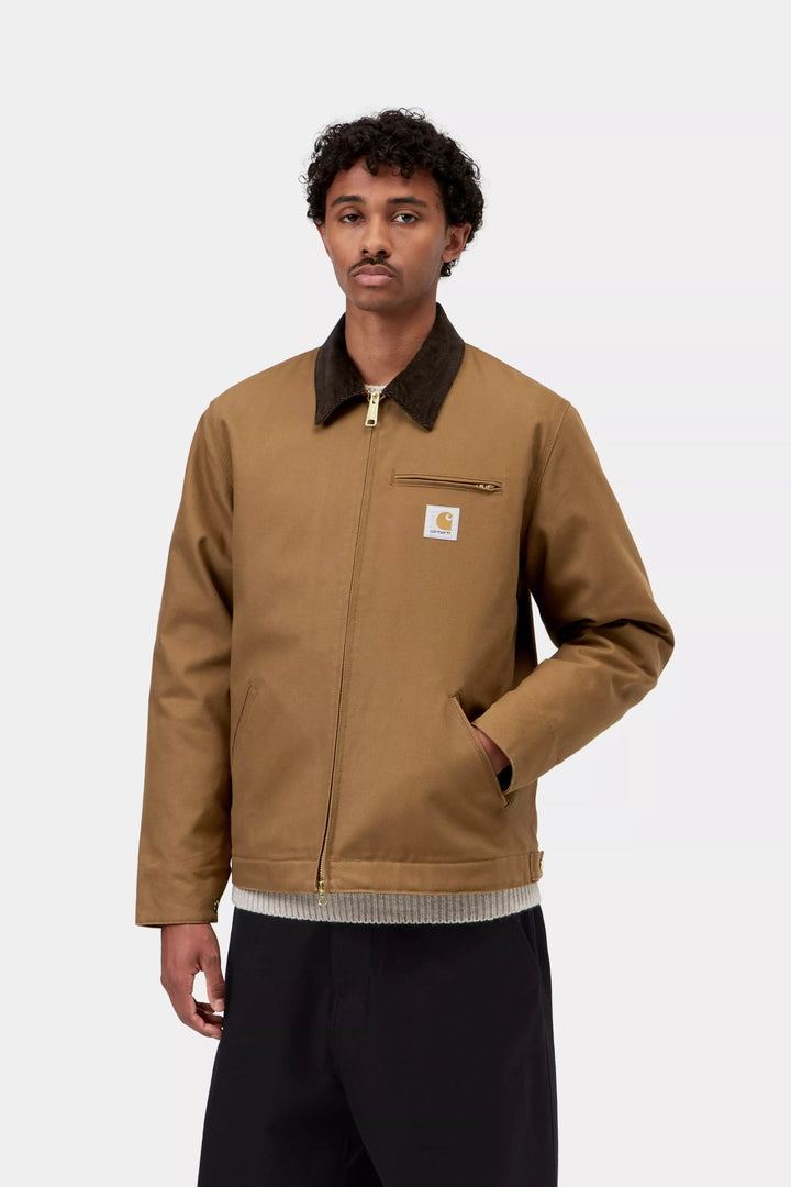 DETROIT JACKET HAMILTON BROWN TOBACCO RIGID