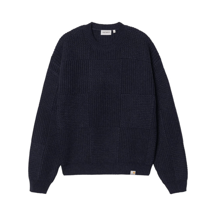 Bishop Sweater Dark Navy Pull bleu foncé