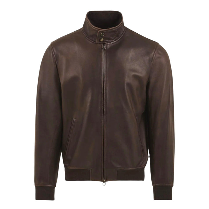 Jeff Washed Nappa Non Doublé Brown