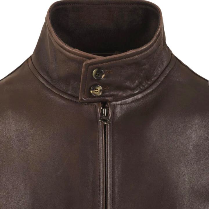 Jeff Washed Nappa Non Doublé Brown