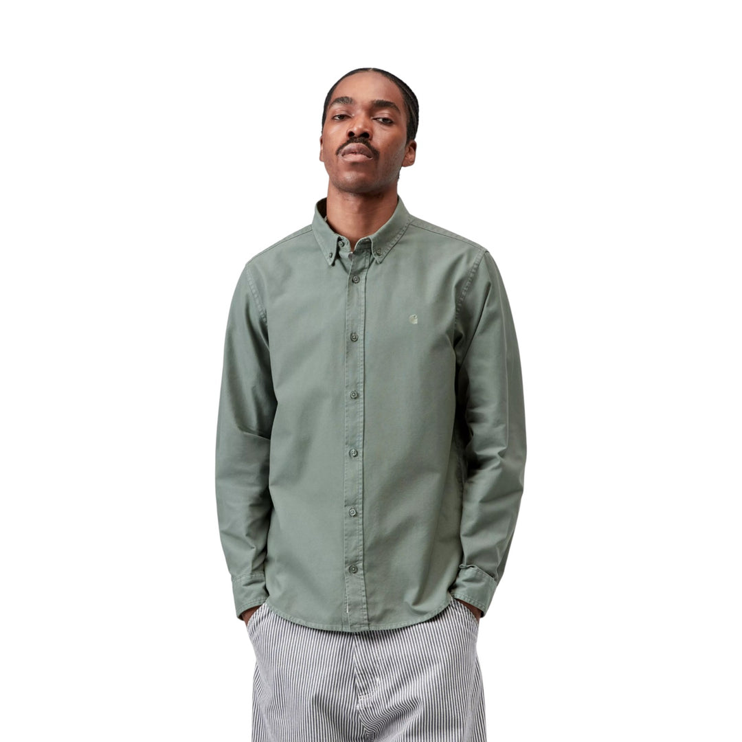 Chemise à manches longues Bolton Shirt Velvet Vert