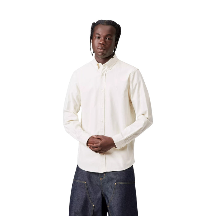 Chemise à manches longues Bolton Shirt blanche