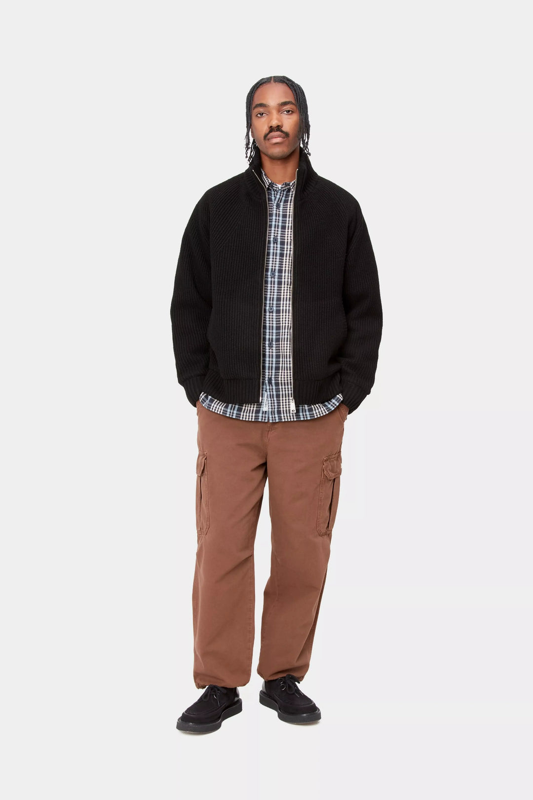 BANLEY SWEATER JACKET BLACK