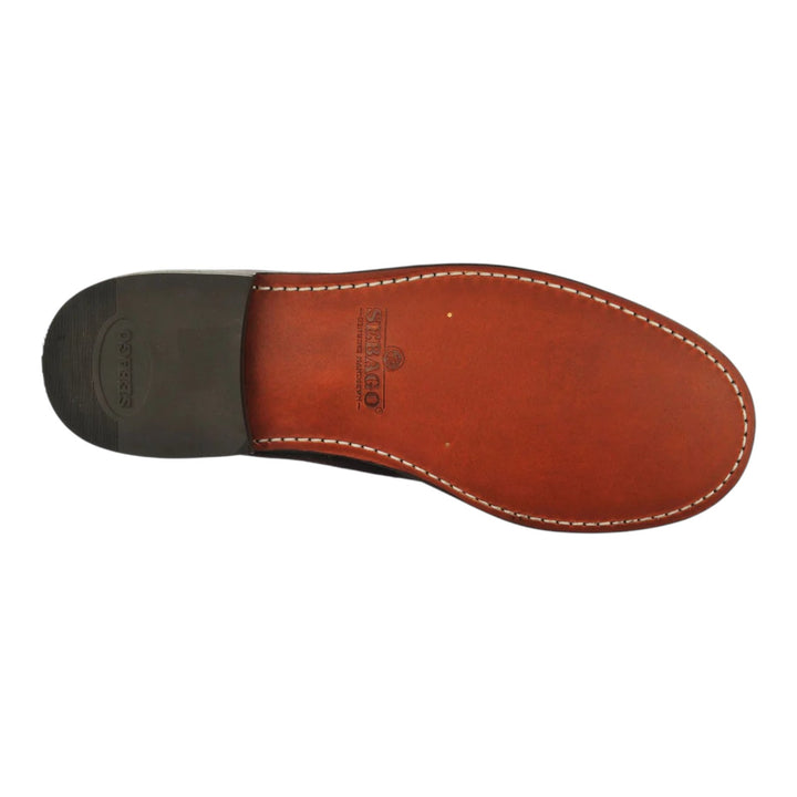 Mocassins en cuir véritable GoodYear suédé marron