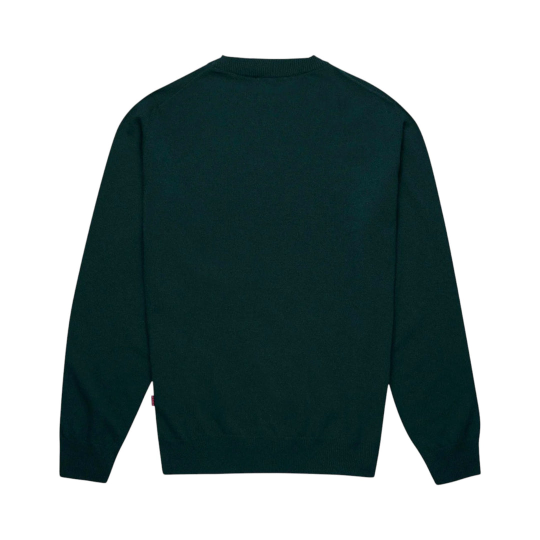 COLLERETTE EN LAINE BLEUE