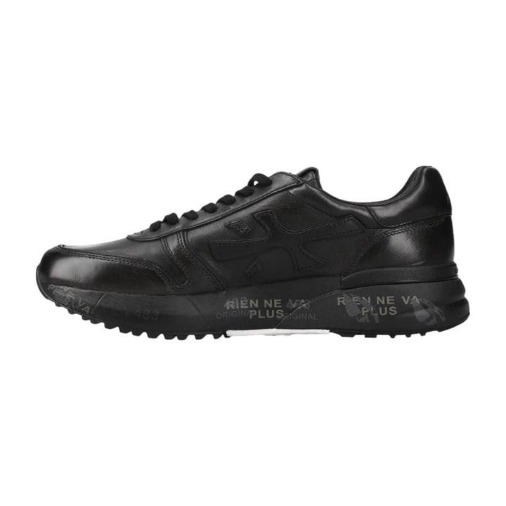 SNEAKERS MICK CUIR NOIR 1453N