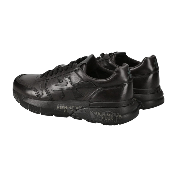 SNEAKERS MICK CUIR NOIR 1453N