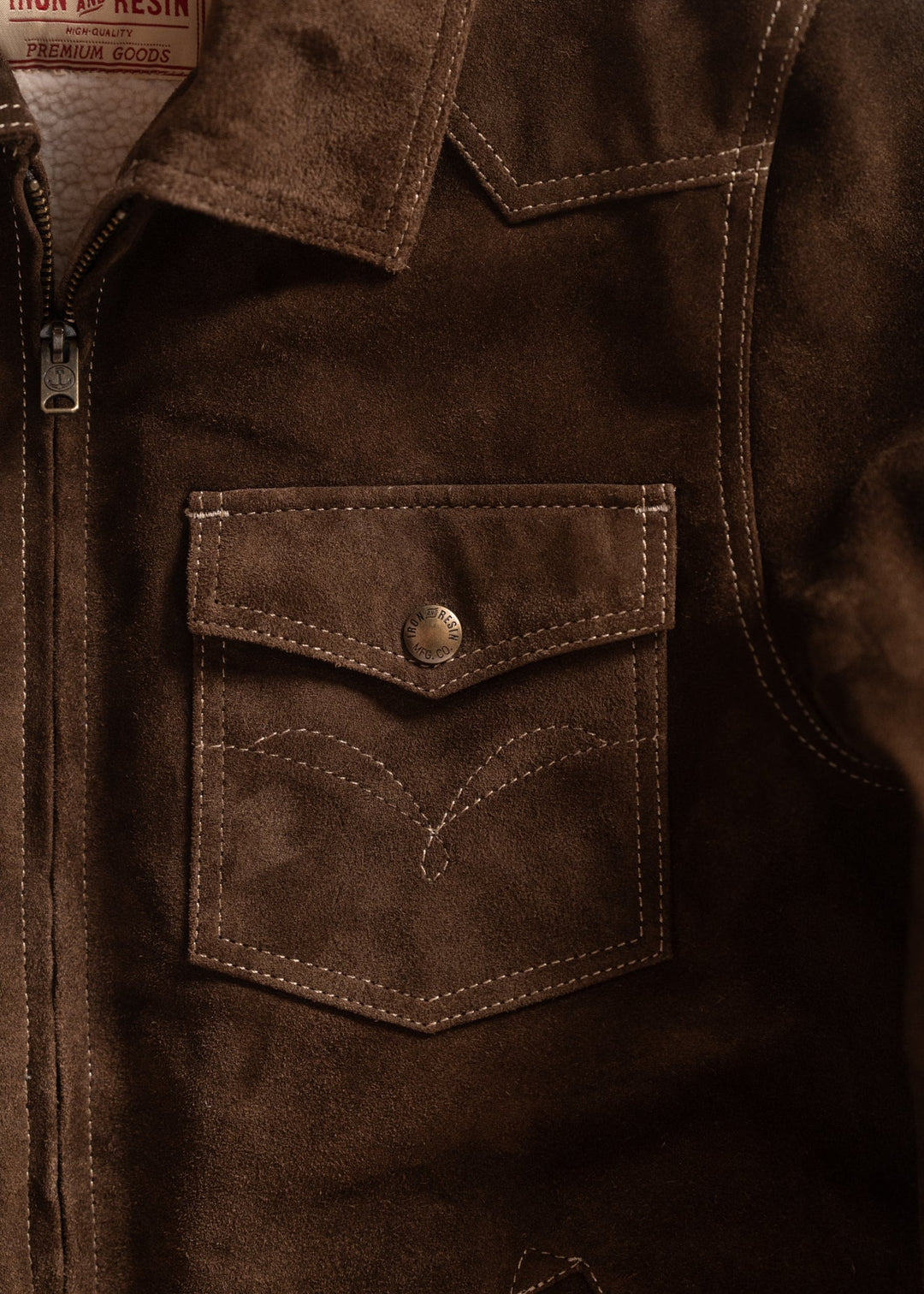 VESTE CENTENNIAL BUFFALO MARRON