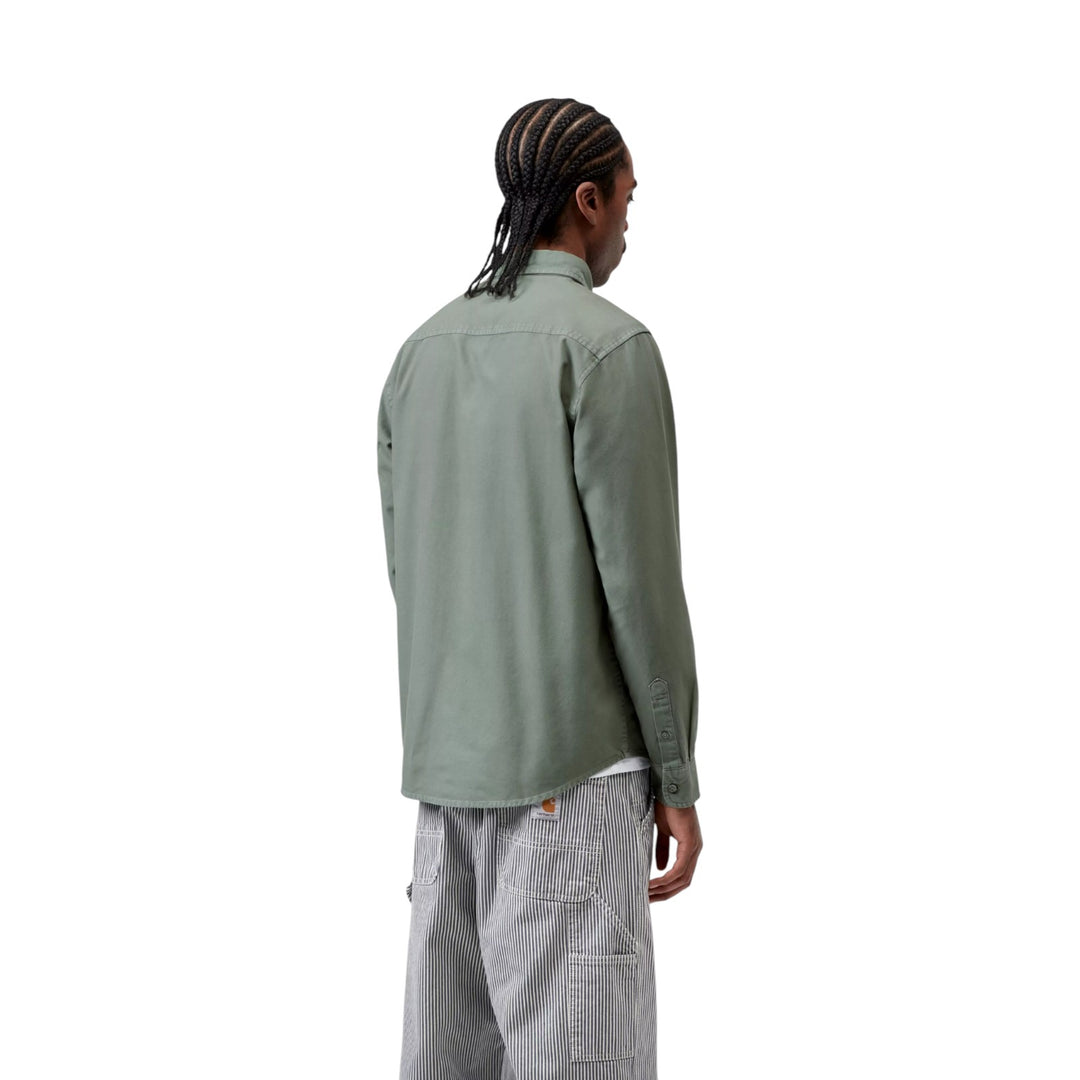 Chemise à manches longues Bolton Shirt Velvet Vert