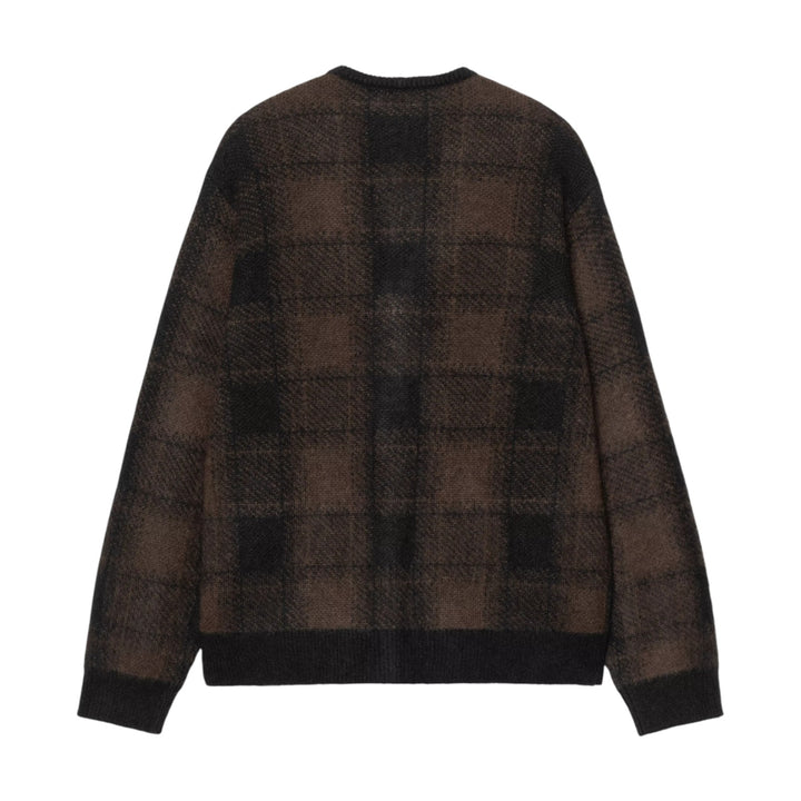 Cardigan Everson Jacquard Everson, noir / palissandre