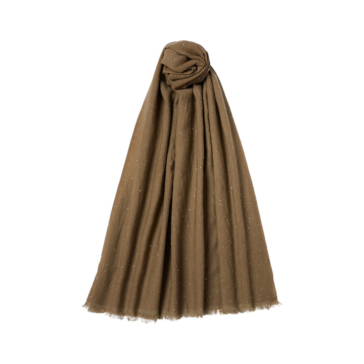 Étole-foulard-cape CIOCCA VERT KAKI