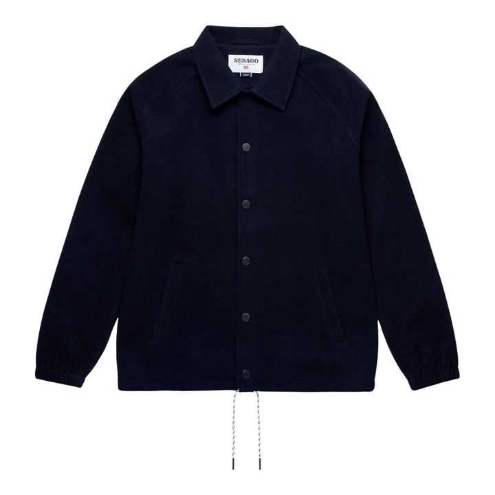 VESTE EN LAINE BLEUE