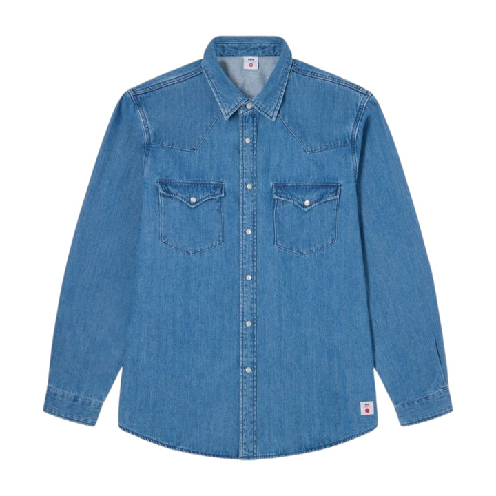 CHEMISE WESTERN LS LÉGÈREMENT USAGÉE