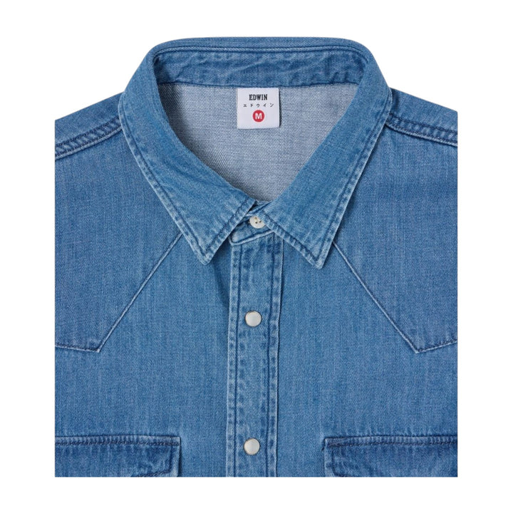 CHEMISE WESTERN LS LÉGÈREMENT USAGÉE