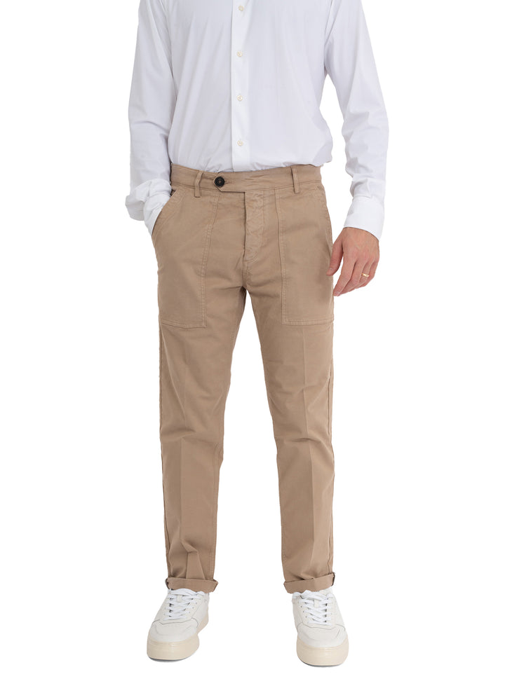 image-1-clark-pantalon-à-poches-épaulettes-beige-pantalons-wayne-t091-beige