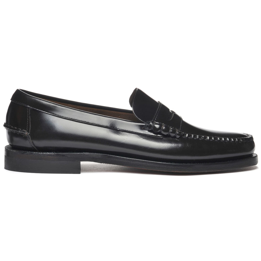 image-1-sebago-mocassins-homme-cuir-véritable-goodyear-noir-mocassins-classiques-dan-m-black