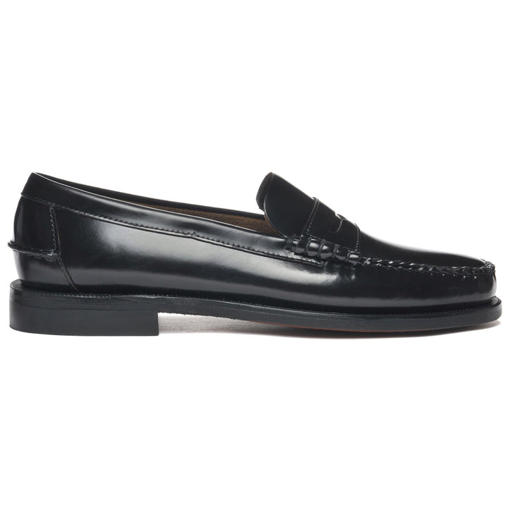 image-1-sebago-mocassins-cuir-véritable-goodyear-noir-mocassins-classiques-dan-black