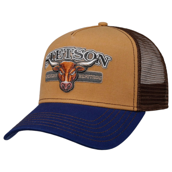 image-1-stetson-casquette-trucker-bull-marron-bleu-chapeaux-7761160-marronbleu