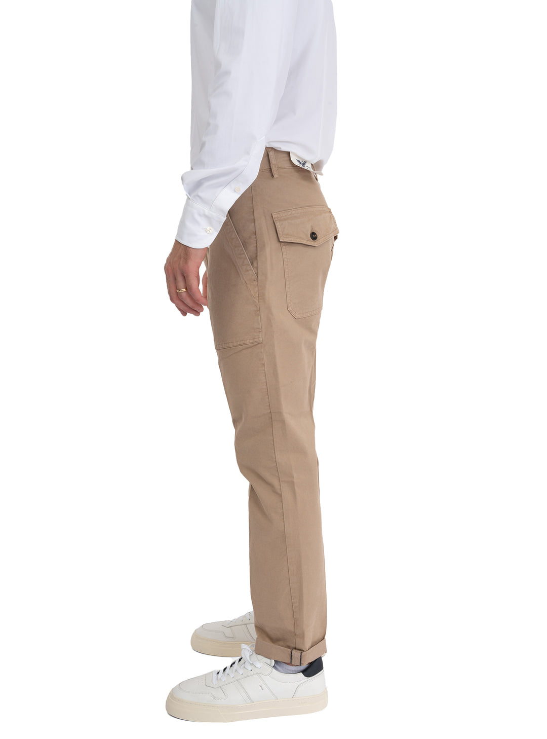 image-2-clark-pantalon-à-poches-épaulettes-beige-pantalons-wayne-t091-beige