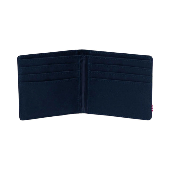 image-2-herschel-portefeuille-nylon-bleu-portefeuille-roy-wallet-bleu