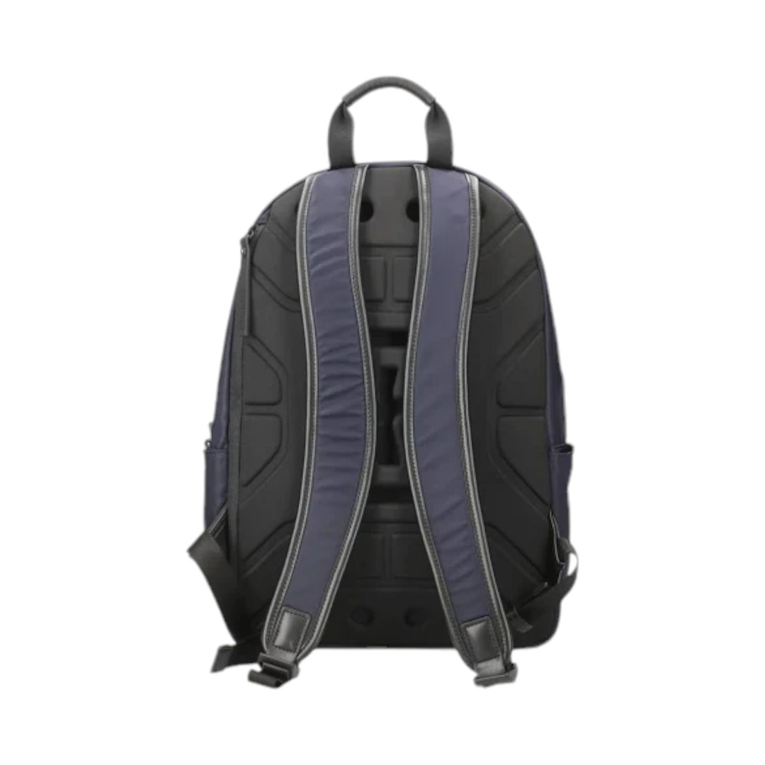 image-2-primé-sac à dos en nylon et cuir bleu - sacs à dos blade 2120 bleu