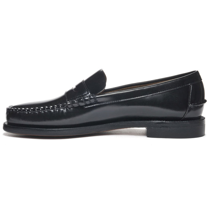 image-2-sebago-mocassins-homme-cuir-véritable-goodyear-noir-mocassins-classic-dan-m-black