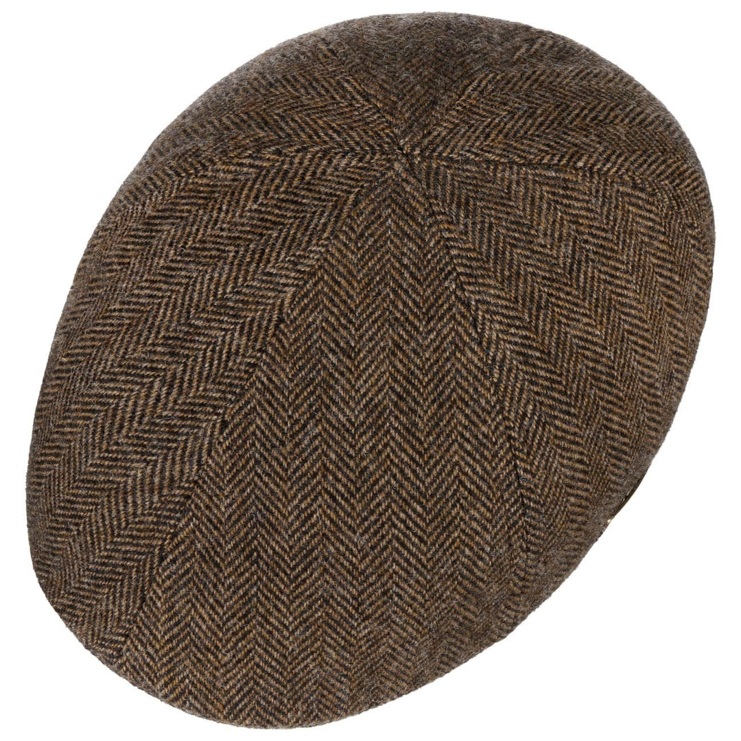 image-2-stetson-casquette-texas-wool-herringbone-marron-chapeaux-6610501-marron
