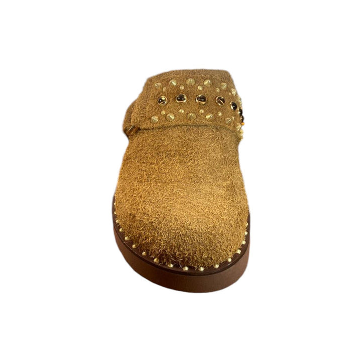 image-3-ash-sabot-clous-véritable-cuir-suédé-marron-sandales-grizzly-cocco