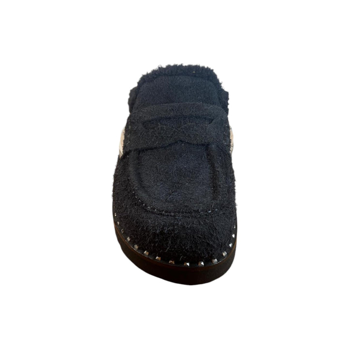 image-3-ash-sabot-mocassin-véritable-cuir-suédé-noir-sandales-genda-black