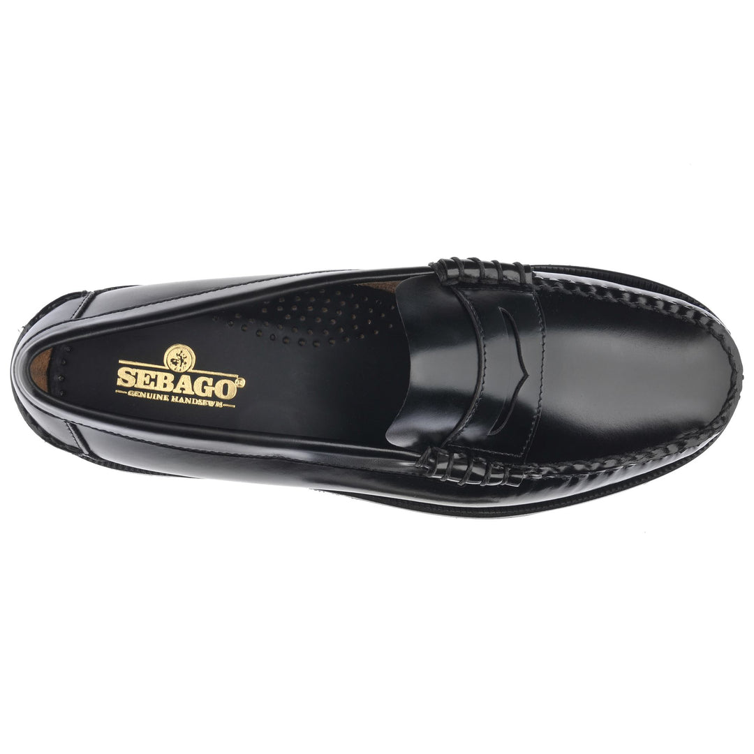 image-3-sebago-mocassins-homme-cuir-véritable-goodyear-noir-mocassins-classiques-dan-m-black