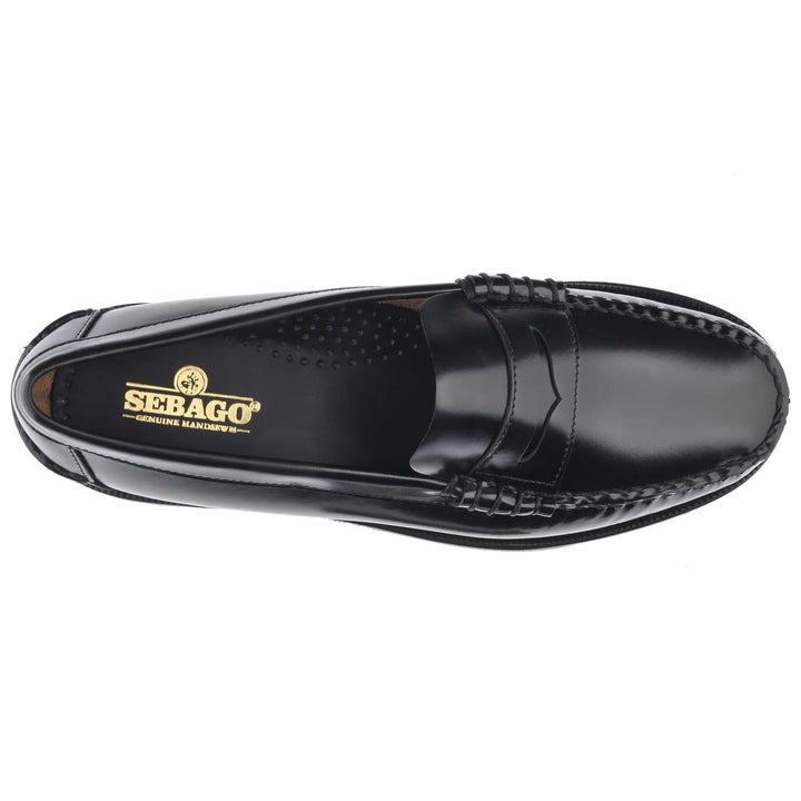 image-3-sebago-mocassins-cuir-véritable-goodyear-noir-mocassins-classiques-dan-black